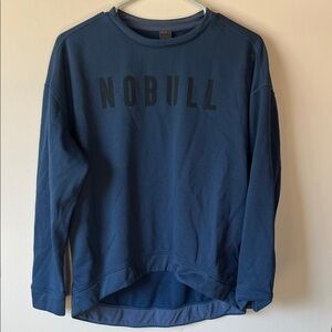 NOBULL Blue Crew Neck Sweater